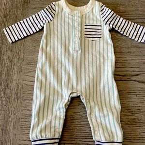 0-3 months Pehr cotton button onesie